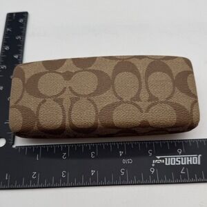 Coach Monogram Signature‎ Hard Case Eyeglasses Sunglasses Holder Pouch